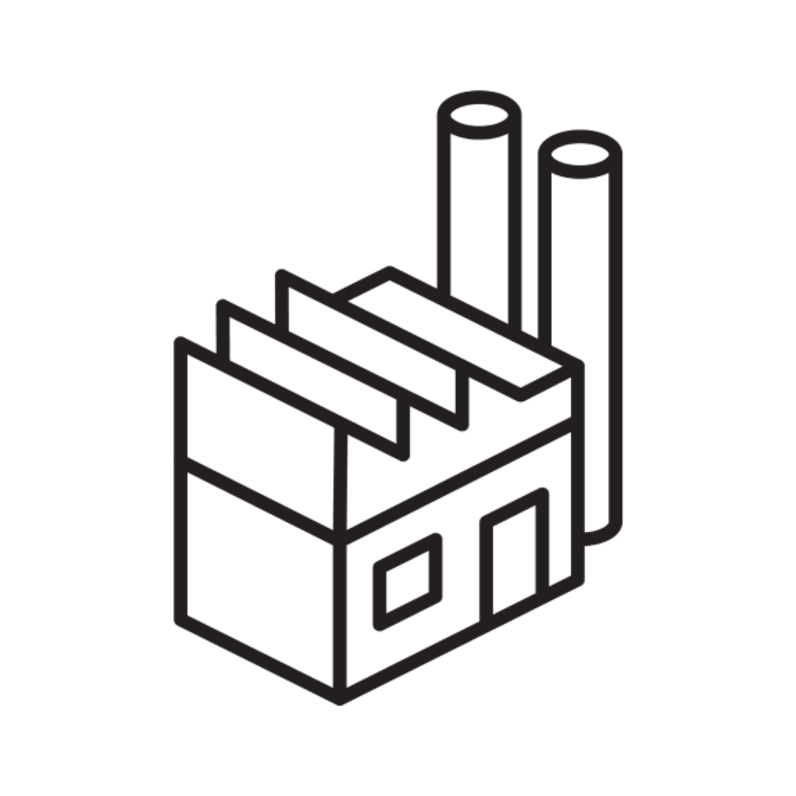 Icon representing equpiment and filter Insulation