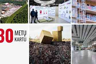 asociatyvių PAROC nuotraukų koliažas