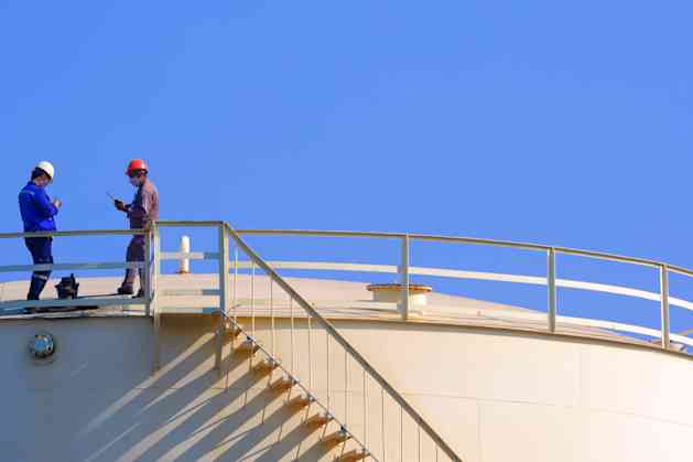 Tank roof insulation solution, image