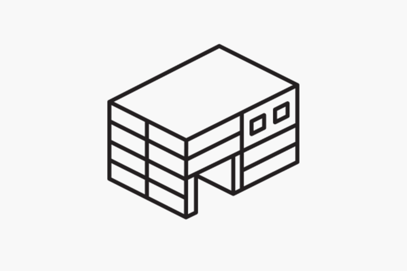 Sandwich panel wall. Joint of two panel.
