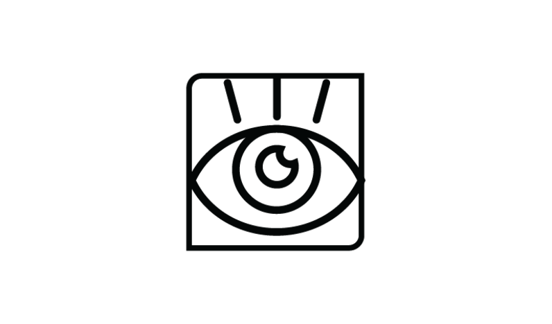Icon of an eyeball