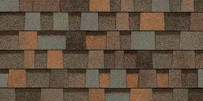 Aged Copper Shingle Swatch