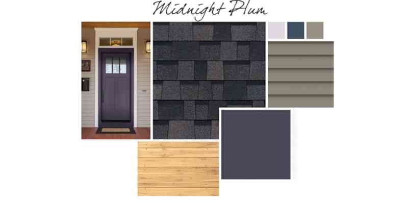 Midnight Plum Style Board