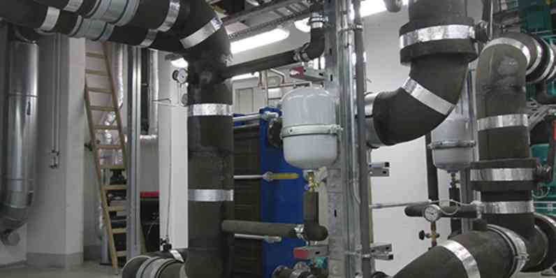 Chilled water piping