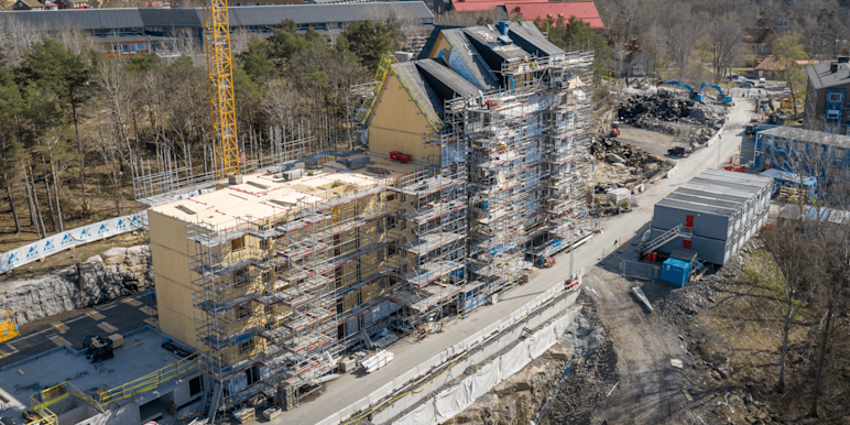 Flerfamiljshus Träkronan, Göteborg