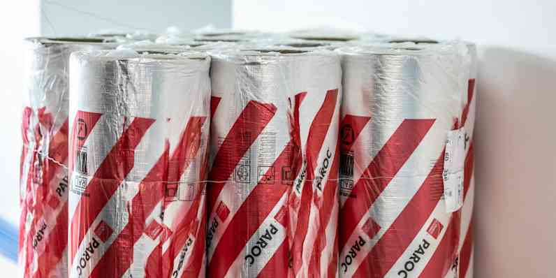 PAROC Rörskålar vattenrör tak