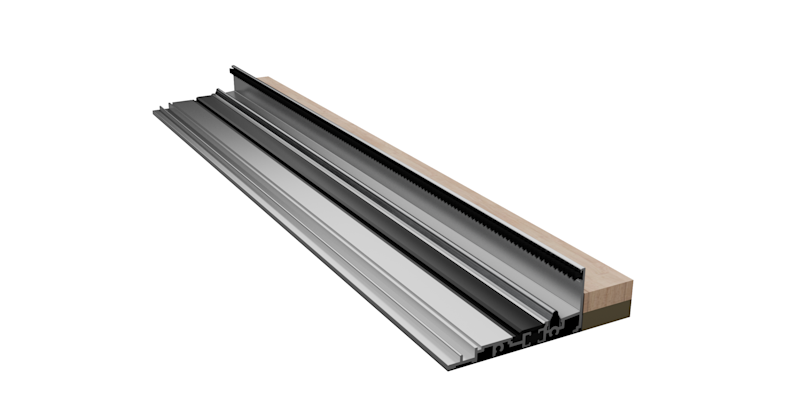 A sliding door sill for the 3000-T