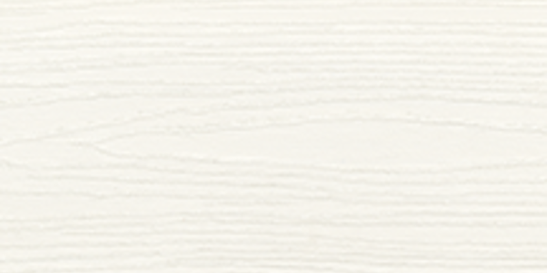 Close-up of a white/moonstone, textured composite decking board with visible wood‑grain pattern.