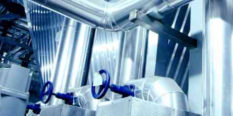 Image of an industrial array with pipes