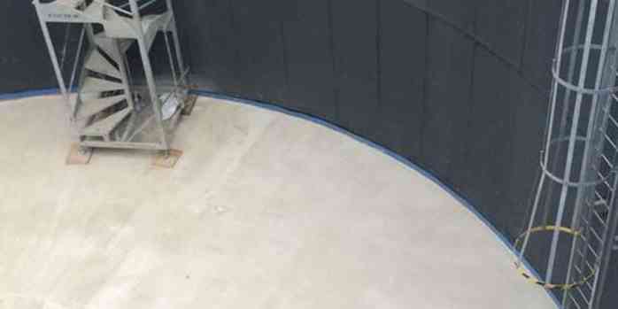 Impounding Basins at LNG Facility