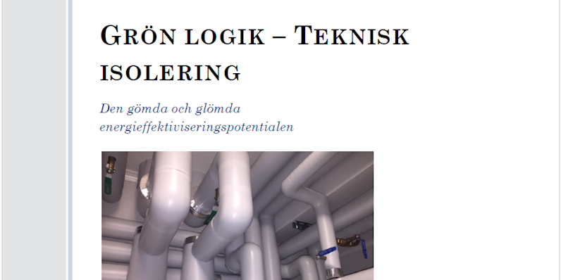 Grön Logik – Teknisk isolering