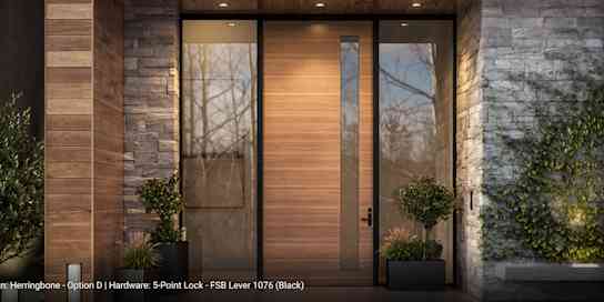 Fleetwood pivot door 3D model