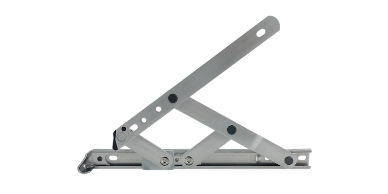 Stainless steel hinge mechanism for Fleetwood's 450-T operable window
