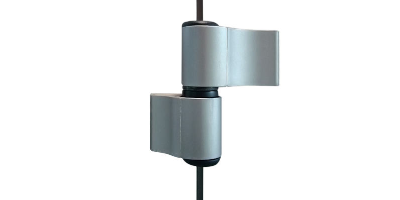 Aluminum finished hinge for the Fleetwood 3900-T hinge door.