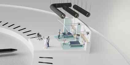 Fire Insulation Circular Ducts EI 60 Hospital