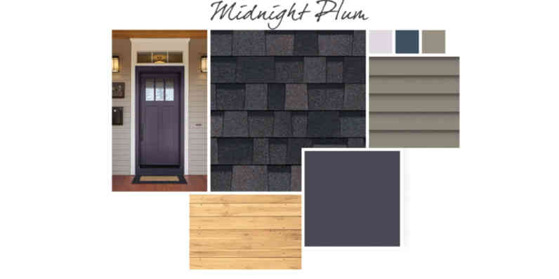 Midnight Plum Style Board