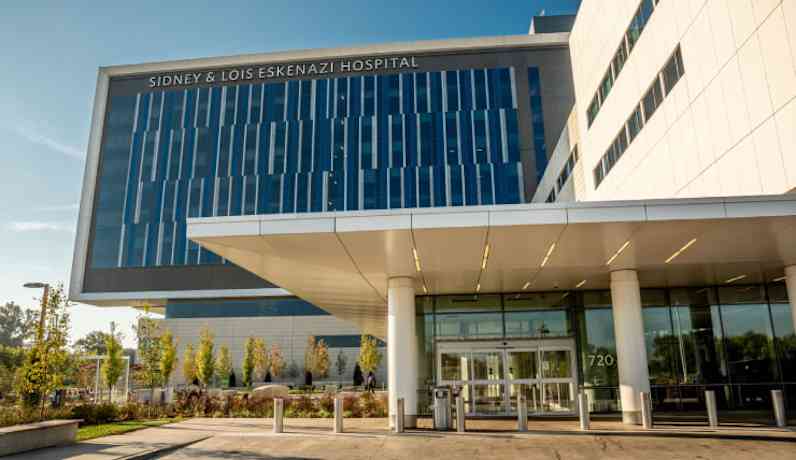 Rainbarrier featured in historic hospital enclosure