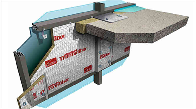 Photo of Thermafiber® containment wall