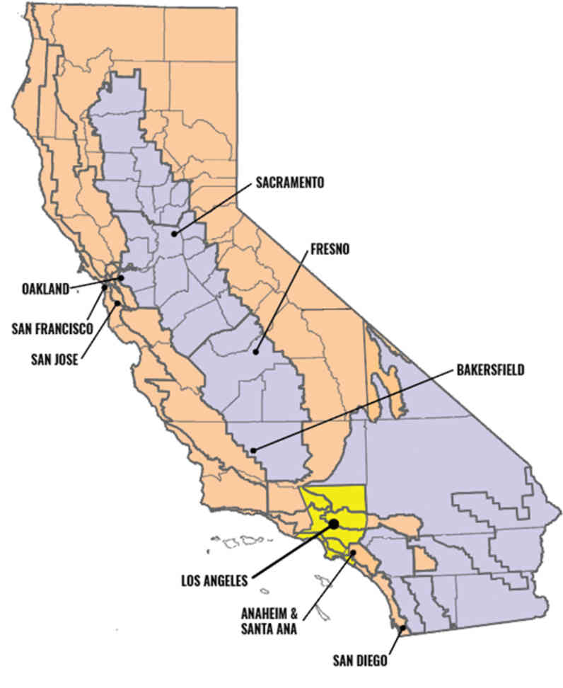 California Climate Zone Map