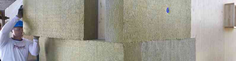 Steinullsisolasjon med Klimaplate ZERO