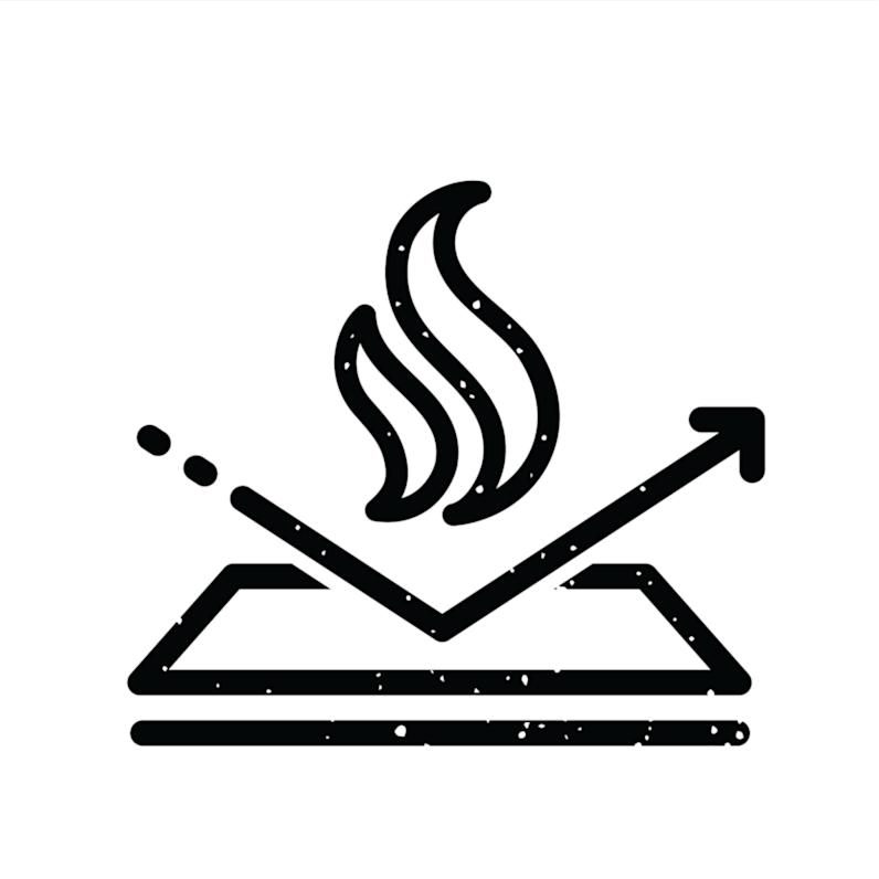 Icono de clasificación contra incendios Clase A de Titanium