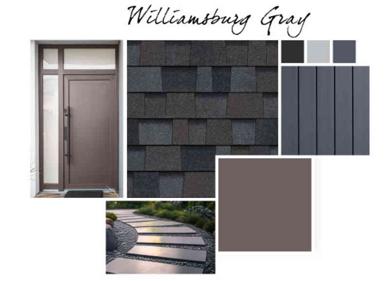 Browse Brown & Williamsburg Gray Style Board