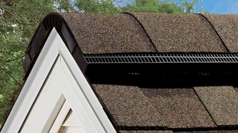 Closeup photo of ProEdge® Hip & Ridge Shingles