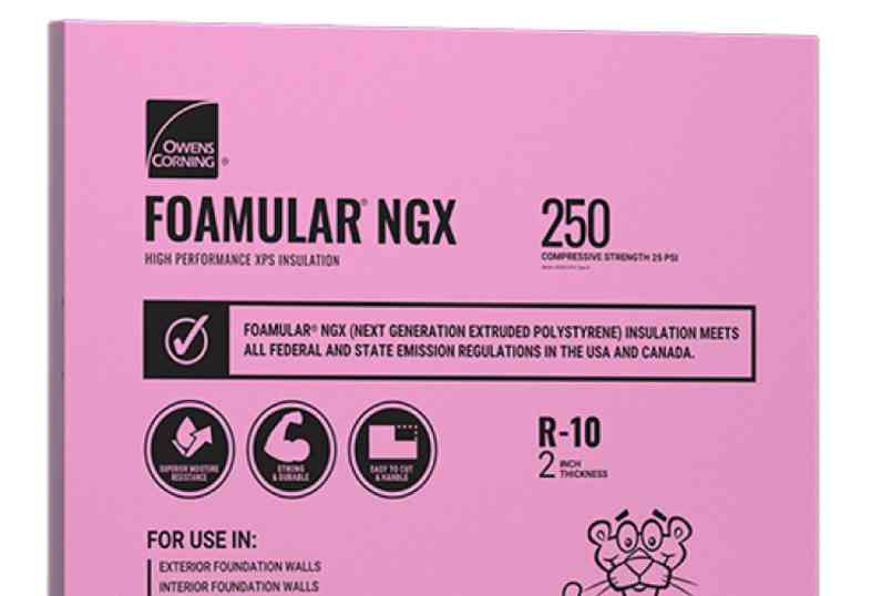 FOAMULAR NGX Foam Board Insulation Owens Corning Insulation