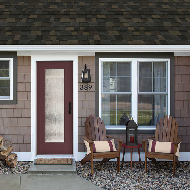 TruDefinition® Duration® Designer Shingles in the color Black Sable