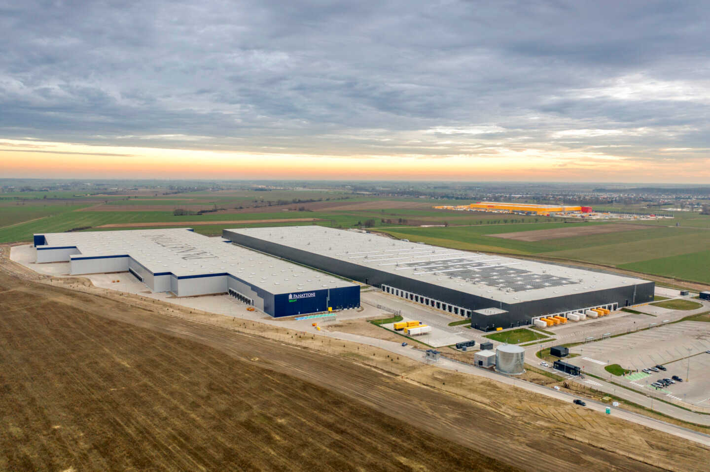 panattoni robakowo widok na hale