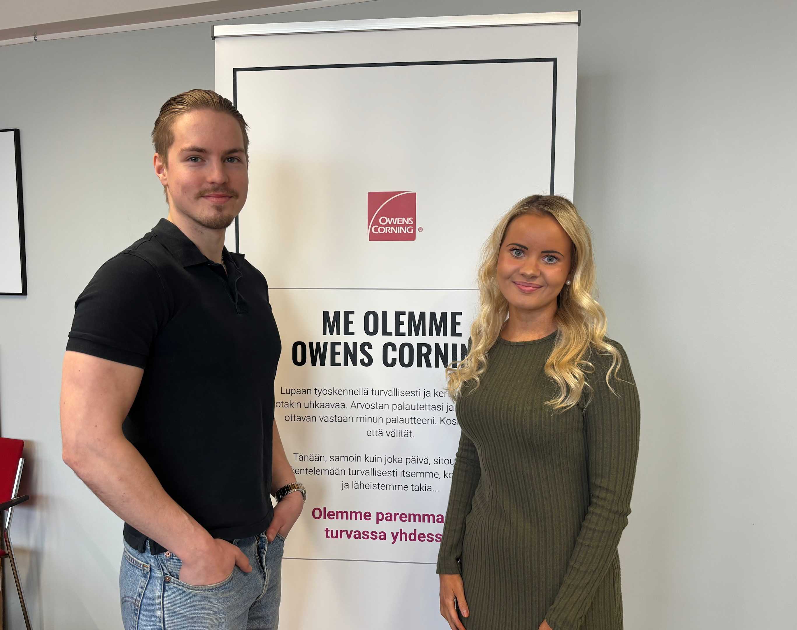 OC Paroc Oskari Tarkkila and Tuovi Helin