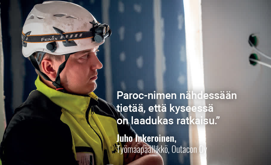 Juho Inkeroinen, Työmaapäällikkö, Outacon Oy
