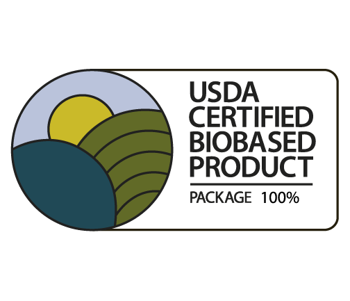 USDA CERTIFIED BIOBASED label