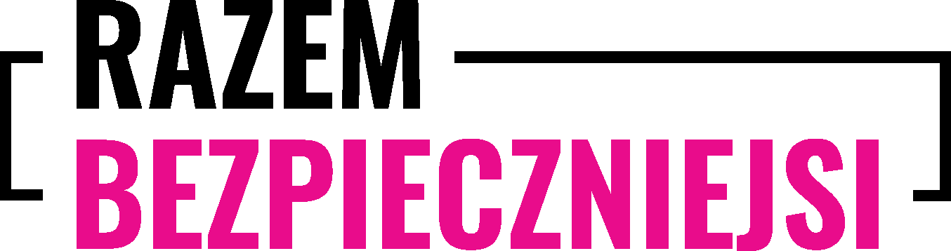 RAZEM BEZPIECZNIEJSI - Safer Together Logo