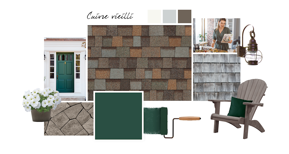 Club de chasse & Cuivre vieilli