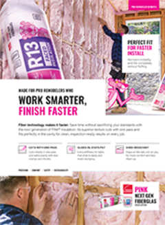 PINK Next Gen® Fiberglas® Remodeler Sell Sheet