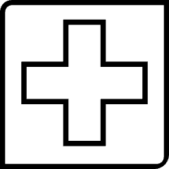 Illustration of a medical cross.