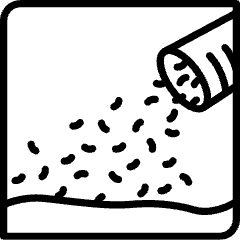 Icon showing Fiberglass blown in insulation