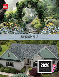 2026 Shingle Color of the Year Homeowner Data Sheet Cover