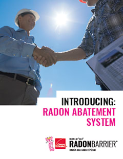 RadonBarrier™ Builder Brochure Canada