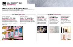 Gypsum Brochure Specialty Non-Wovens