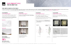 GLAS-POWERED™ Veils for Ceiling Tiles