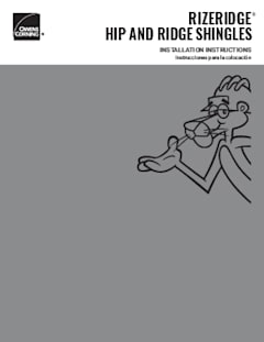 Instrucciones de Instalación para tejas de limatesa y cumbrera RIZERidge® 