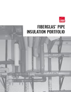 Fiberglas Pipe Insulation Portfolio Brochure