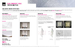 GLAS-POWERED™ Veils for Ceiling Tiles