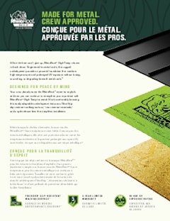RhinoRoof® High-Temp Sell Sheet (Canada)