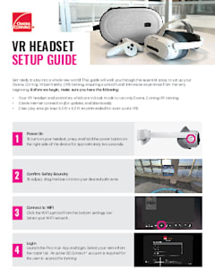 Roofing Virtual Reality Set-Up Guide