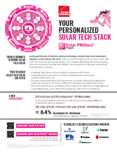 Solar Tech Stack Flyer