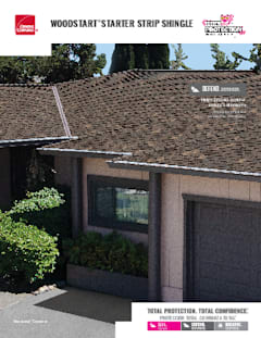 WoodStart® Starter Shingle Data Sheet
