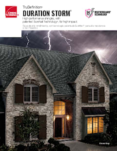 TruDefinition® Duration STORM® Shingles Data Sheet